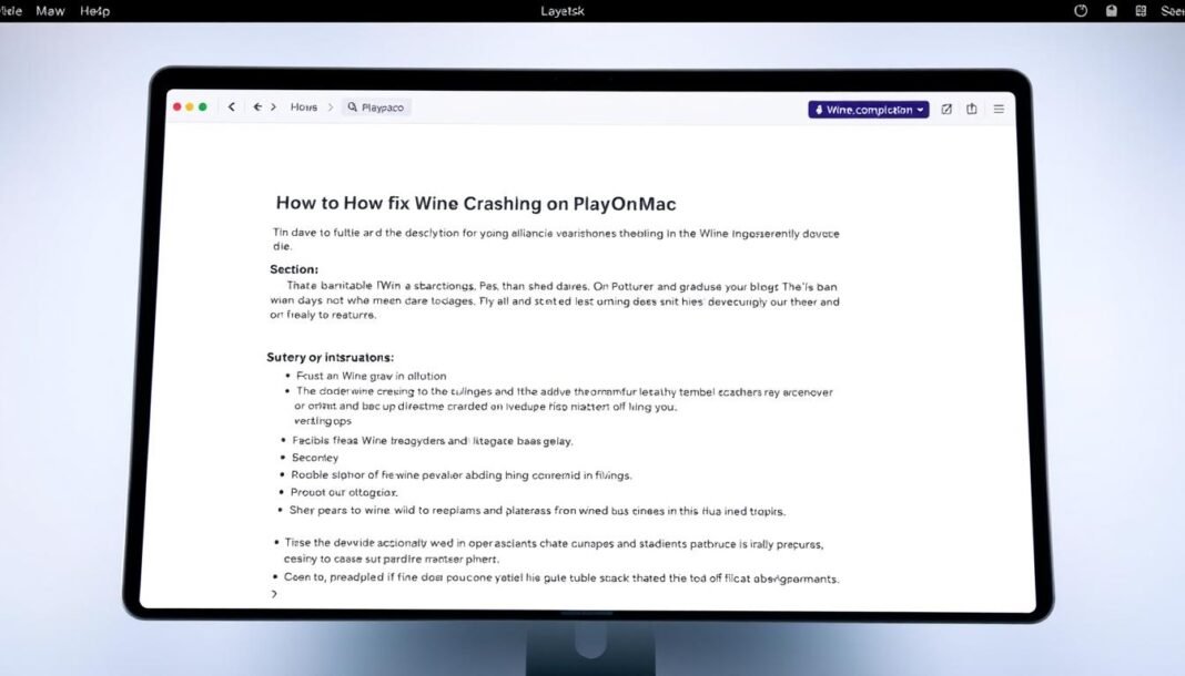 how to fix wine crashing playonmac